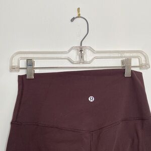 Maroon Lululemon Align Leggings